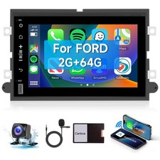 2 64G Android 13 Car Radio Stereo for Ford F150/F250/F350 2004-2014, 7 inch 1...