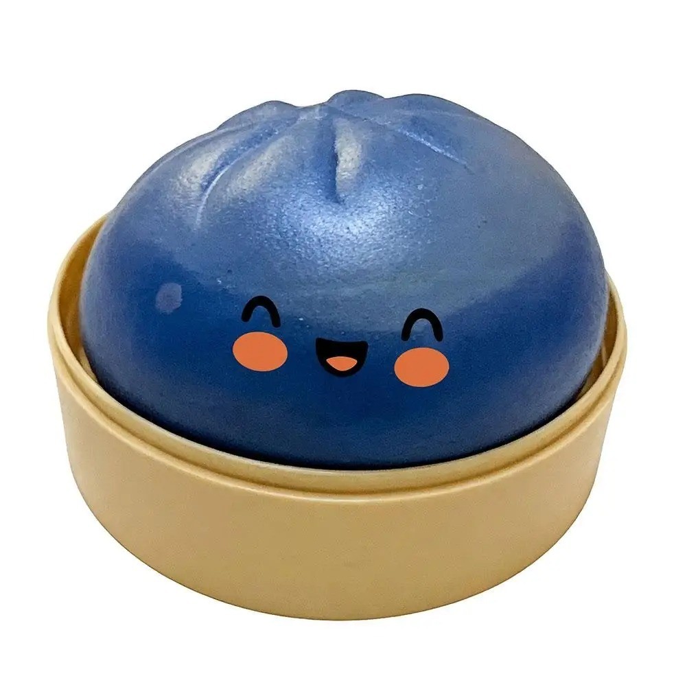 Juguete Anti-Estrés Squishy Dumpling – Cubo De Baozi Con Brillo Y Vaporizador Mini, Ideal Para Aliviar La Ansiedad