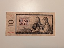 Tschechoslowakei 10 Korun Kronen 1960