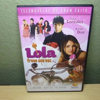 Lola...Erase Una Vez (DVD, 2008) 3 Discs Telenovelas De Gran Exito