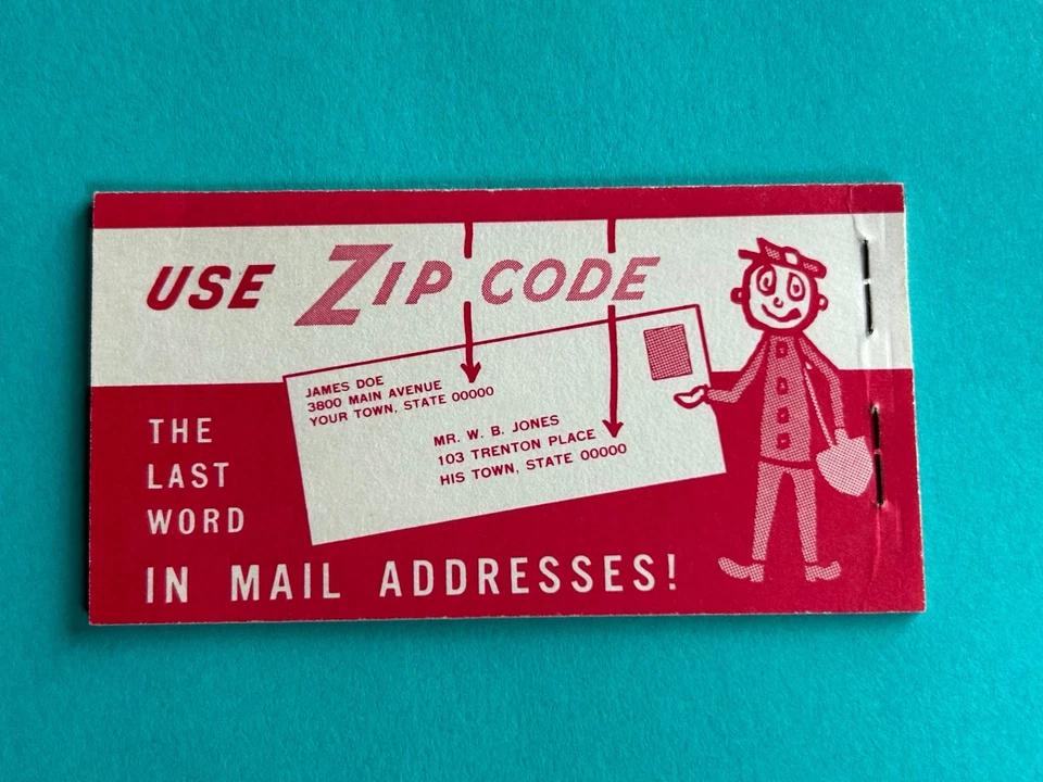 US Stamps SC# BKC21 50 Star Runway 10c Bklt-2 panes of 5+1 (slogans 4 & 5)  1968 - Image 2 of 4