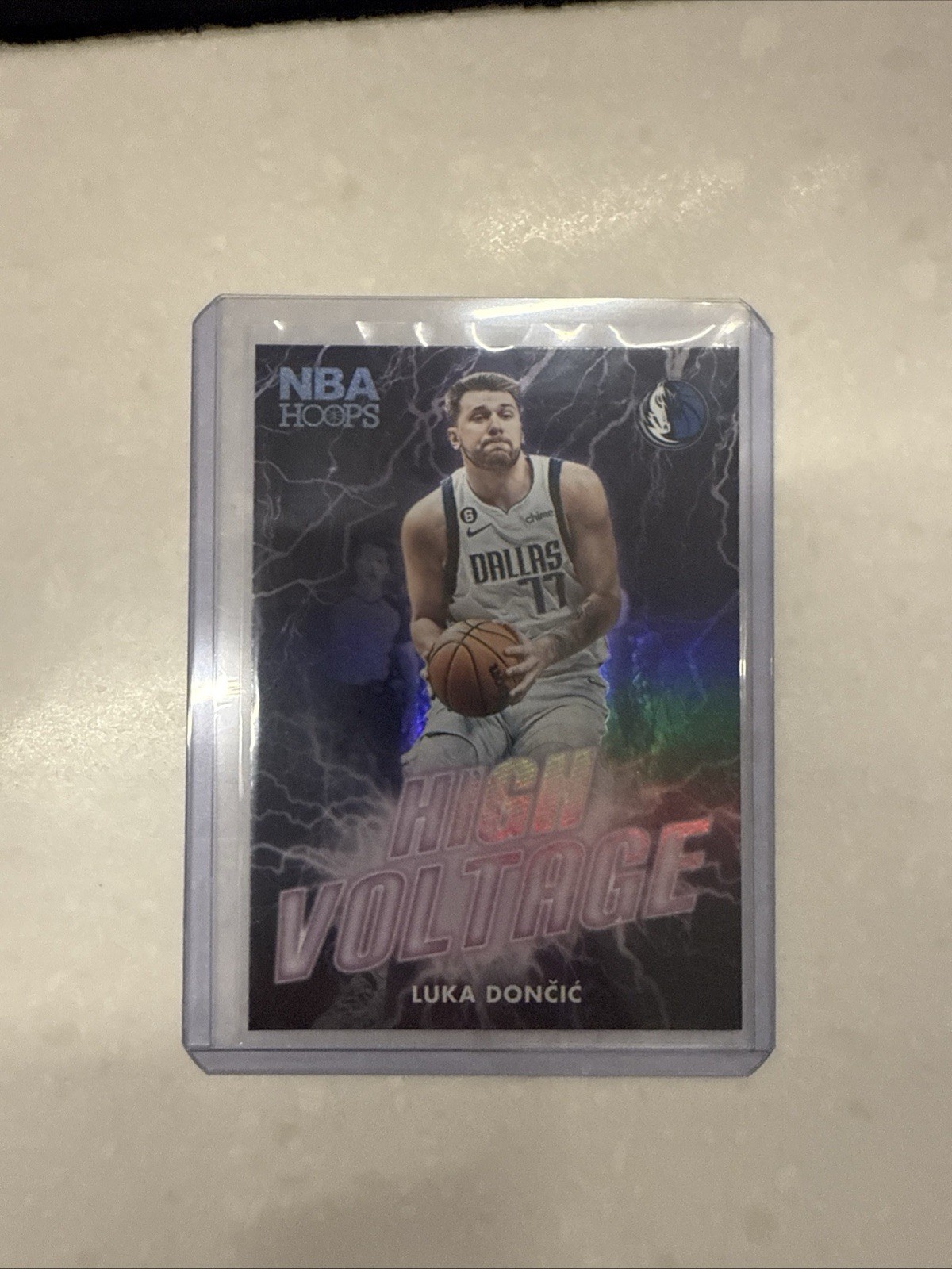 2023-24 Luka Doncic High Voltage SSP NBA Hoops Panini #6 Lakers Mavs