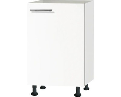 Optifit Spülenschrank Bengt932 BxTxH 50 x 58,4 x 87 cm weiß matt zerlegt Anschla