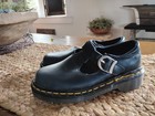 New Vintage Dr Marten Buckle Oxford T-strap Mary Jane Shoes US 12 Girls England — photo 2