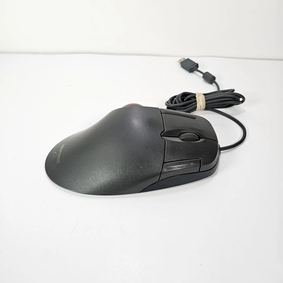 Microsoft Trackball Optical 1.0 Trackball Mouse X05-87475 USB Wired - Image 3 of 4