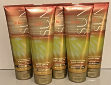 IN THE SUN BODY CREAM 24 HOUR MOISTURIZER 8 OZ BATH BODY WORKS 5 PACK LOT NEW