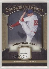2014 Upper Deck Goodwin Champions Memorabilia Jon Gray Jonathan Gray #M-GR 9b4