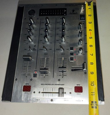 Behringer DX626 Professional 3 Channel DJ Mixer - Untested | eBay