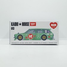 Mini GT Kaido House Datsun 510 Wagon Hanami V2 Green KHMG013 Sealed