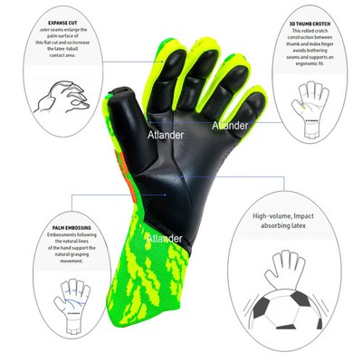 Kinder Torwart Handschuhe Handschuhe Latex Kinderfußball Keeper