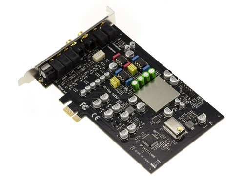 Carte PCIe amplificateur SON HIFI HD 7.1 192KHz 24bits 122db avec TCXO 0.1ppm - Afbeelding 3 van 3