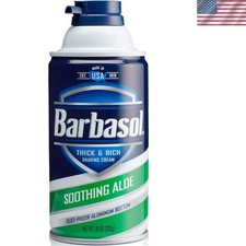 Moisturizing Aloe Shaving Cream 10 Oz Tube - 2 Pack for a Close, Soothing Shave