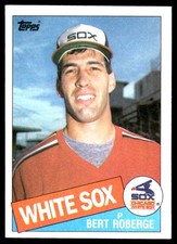 Bert Roberge 1985 Topps #388 White Sox MLB READ FREE SHIPPING AutographDen