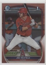 2023 Bowman Draft Chrome Rose Gold Refractor /10 Joe Redfield #BDC-122 12c4