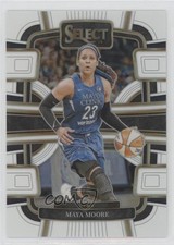 2024 Panini Select WNBA Concourse White Prizm /99 Maya Moore #15 1pe9