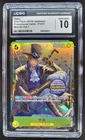 2024 ONE PIECE JP SABO PROMO P-073 MINI-TIN VOL.1 CGC 10 D PT