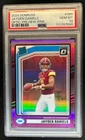 2024 Panini Donruss Jayden Daniels Optic Rated Rookie Preview Pink #389 PSA 10