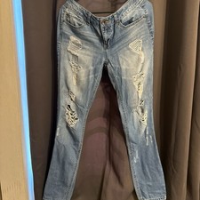 Rewash Deluxe Vintage Reunion American Original Distress Jeans Size 5/27