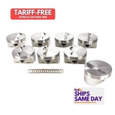 Je Pistons 258029 Set Of 8 Sbc Flat Top Piston 4.035 Bore5cc Aluminum Performan Je Pistons 258029 Set Of 8 Sbc Flat Top Piston 4.035 Bore5cc Aluminum Performan