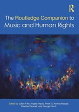 The Routledge Companion to Music and Human Rights by Julian Fifer Paperback Book