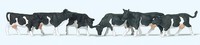 Preiser 79228 KüHe Schwarz Gefleckt 6 Figuren Spur N 1:160 Neu + OVP