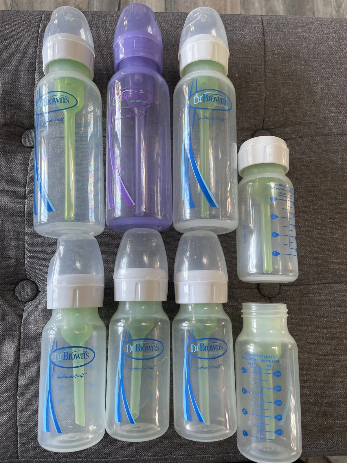 Dr Brown’s Baby Bottles 8 Oz And 4 Oz Anti-Colic Lot Of 8 Bottles
Opens in a new window or tab