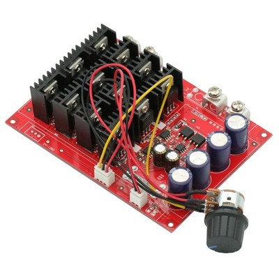 12V 24V 48V 3000W PWM DC Motor Speed Controller 10-50V 60A High Power HHO RC ...