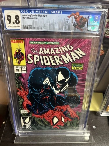 Amazing Spider-Man #316 CGC 9.8 1989 McFarlane Cover