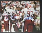 Darryl Talley Cornelius Bennett Buffalo Bills Autographed 11x14 COA