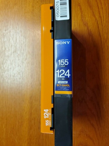 SONY HDCAM 124, BCT-124HDL, Lot of 2 Tapes - Picture 3 of 3