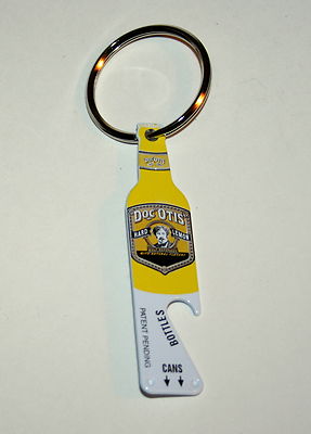 Doc Otis Hard Lemon Malt Beverage Advertising Promo Key Chain Bottle Opener New