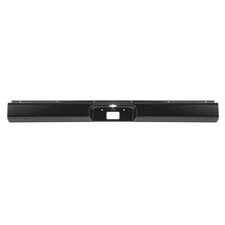Black Rear Roll Pan w/License Plate Light For 1973-1987 Chevy GMC C10 Fleetside