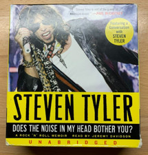 Audiobook CD, STEVEN TYLER - DOES THE NOISE IN MY HEAD BOTHER YOU? (AB-1441)