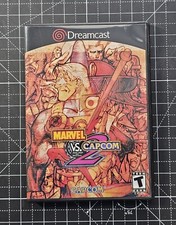 Dreamcast Marvel vs Capcom 2 Custom Case WIth Insert - NO Game or Manual
