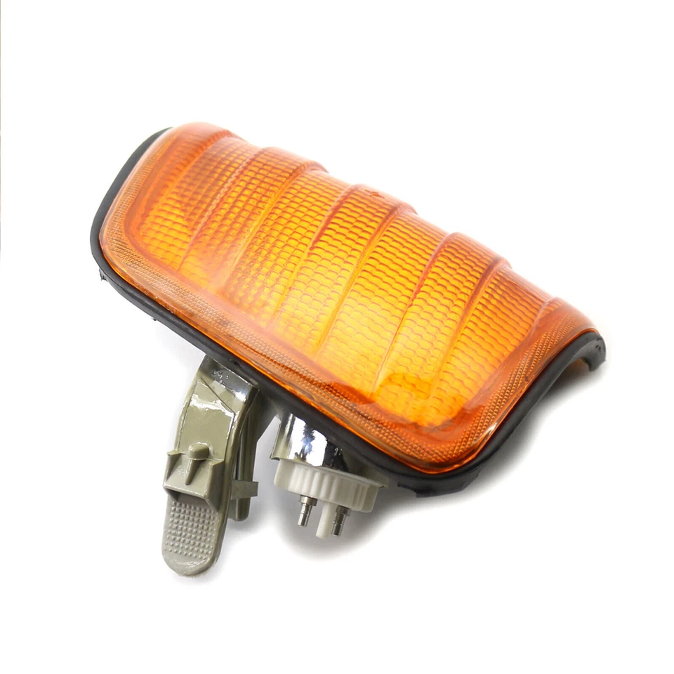 Par de carcasas de luz de señal de giro de esquina para Mercedes Benz W124 Clase E 86-95 ámbar Foto 4 de 4