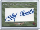 2022 Historic Autographs World Series Signature Ed. 3/8 Clay Carroll 1970's