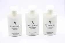 BVLGARI au thé Blanc (White Tea) Body Lotion - 2.5 Fl oz / 75mL Pack Of 6 NEW