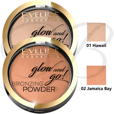 EVELINE Glow and Go! Bronzing Powder 8,5g *01 Hawaii / 02 Jamaica Bay* *WÄHLEN*