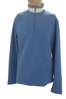 Bogner JOSCHA Herren Sport Ski Sweater Pullover Blau Weiß Größe L