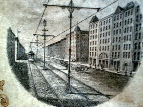 Ferrocarriles del Distrito Federal de Mexico 1896, $100 silver bond, - Picture 2 of 8