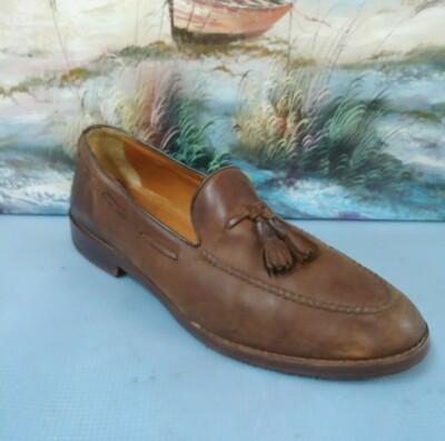 Sebago Mens Brown Tassle Boot Shoe size 10.5 D   930