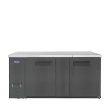 Atosa SBB69GRAUS2, 2-Door 68" NARROW BACK BAR COOLER