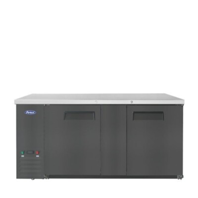Atosa SBB69GRAUS2, 2-Door 68'' NARROW BACK BAR COOLER