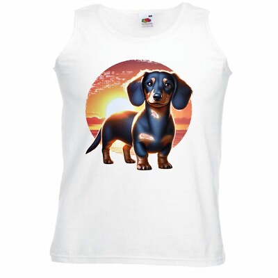 Tank Top Dackel Dachshund Teckel Jagdhund Jagt Dackelwelpe Dackelschule D 402911
