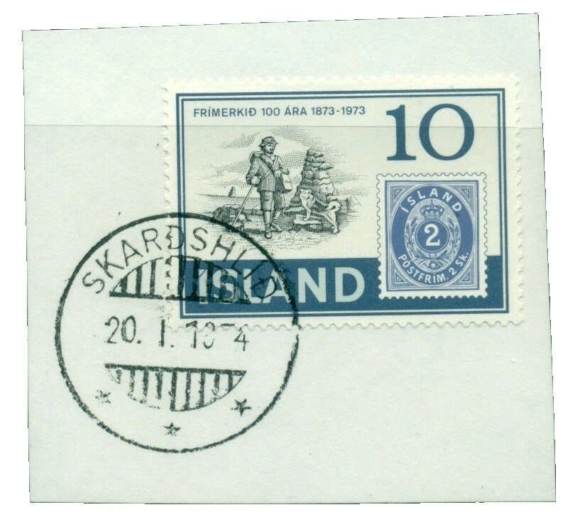 Business, Industry, Careers Cover Icelandic Stamps
