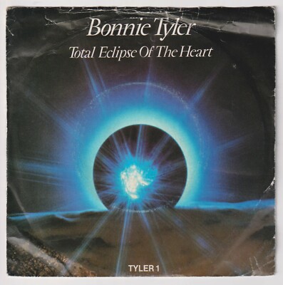 BONNIE TYLER 'TOTAL ECLIPSE OF THE HEART' / 'TAKE ME BACK' CBS TYLER 1 7'' (1983)