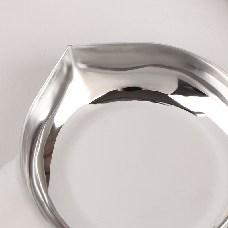 Scale Pan Stainless Steel Weighing Cup Gem Scale Tray Holder Dish Bowl@