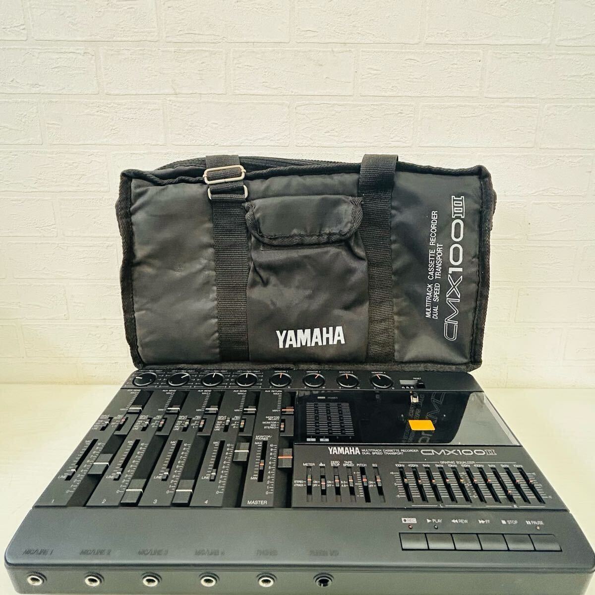 Yamaha multi-track cassette recorder CMX100Ⅱ Operation not Yamaha multi-track cassette recorder CMX100Ⅱ Operation not