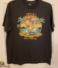 Old Navy T Shirts Men Bird Of A Feather Chill Together XL Short Sleeve New