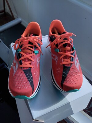 Saucony‎ Endorphin Pro 2 Scarlet Mens Size 12 Orange Black Running Shoes Saucony Men main image 4